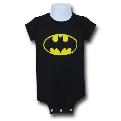 Batman Large Symbol Infant Snapsuit 