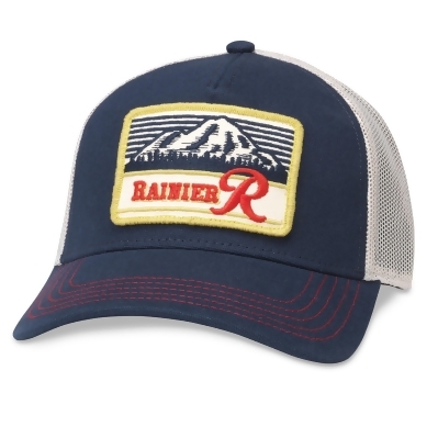 Rainier Logo Patch Mesh Trucker Hat 