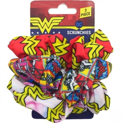 Wonder Woman 3-Piece Scrunchies Set 