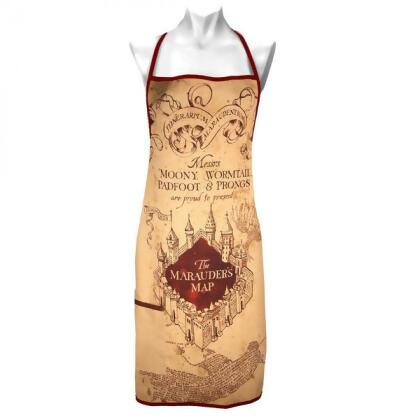 Harry Potter Marauder's Map Apron 