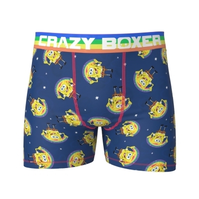 SpongeBob SquarePants Imagination On Men's Boxer Briefs Shorts 