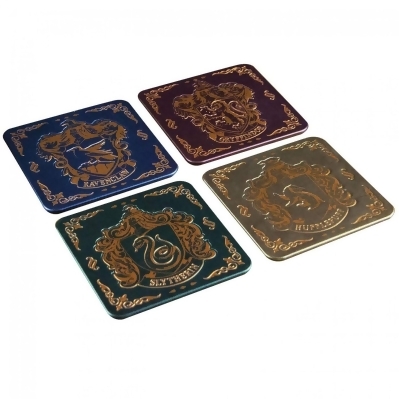 Harry Potter Hogwarts Crest Coasters 