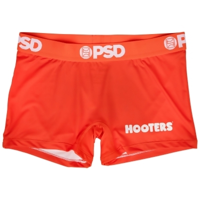 Hooters Restaurant Uniform Microfiber Blend Boy Shorts Underwear 