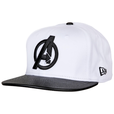 Avengers Minimalist Symbol w/Pebbled Brim New Era 59Fifty Fitted Hat 