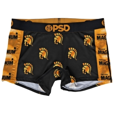 Trojan Magnum Packaging Strip and Logo Boy Shorts PSD Underwear 