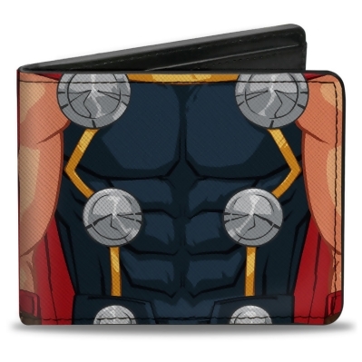 Thor Character Close-Up Cosplay Bi-Fold Wallet 