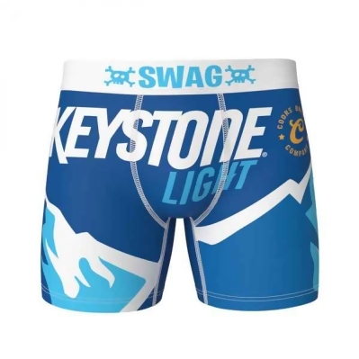 Keystone Light Swag Boxer Briefs with Novelty Packaging 