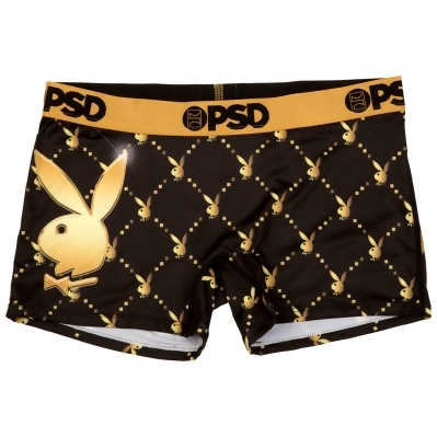 Playboy Monogram Luxury PSD Boy Shorts Underwear 