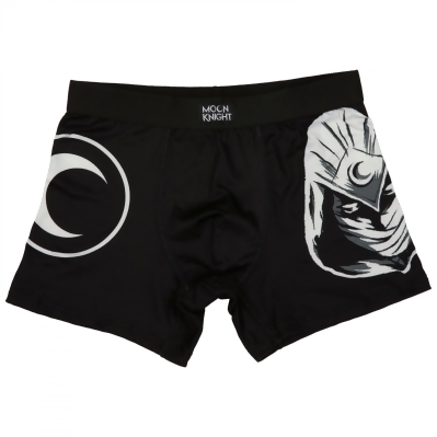 Marvel Moon Knight and Logo Men's Underwear Boxer Briefs 