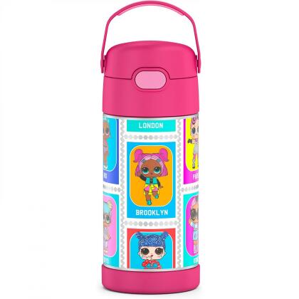 LOL Surprise Dolls Portraits Thermos Funtainer 12 Ounce Bottle 