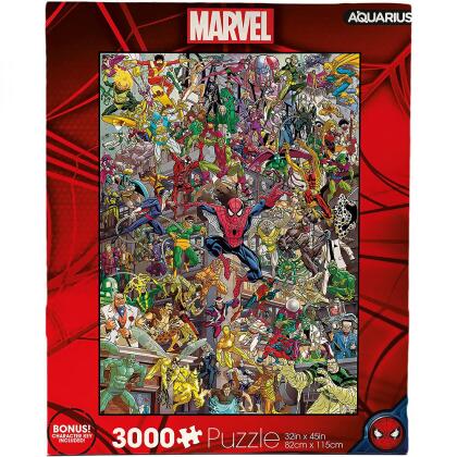 Buy Spider-Man Villains 3,000 Piece Jigsaw Puzzle with Character Key