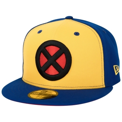 X-Men Logo Vintage Colorway New Era 59Fifty Fitted Hat 
