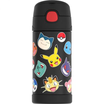 Pokemon Fan Faves Thermos Funtainer 12 Ounce Bottle 