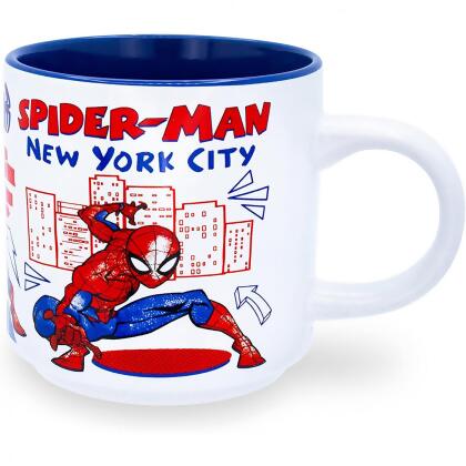 Spider-Man New York Doodles Stackable 13oz Ceramic Mug