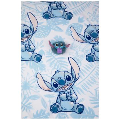 Lilo and Stitch Tropical Shower Curtain and Loofa Set 