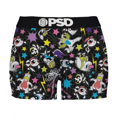 Powerpuff Girls Comic Pop PSD Boy Shorts Underwear 