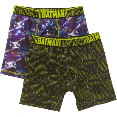 Batman Dynamic Space Boy's 2-Pack Boxer Briefs 