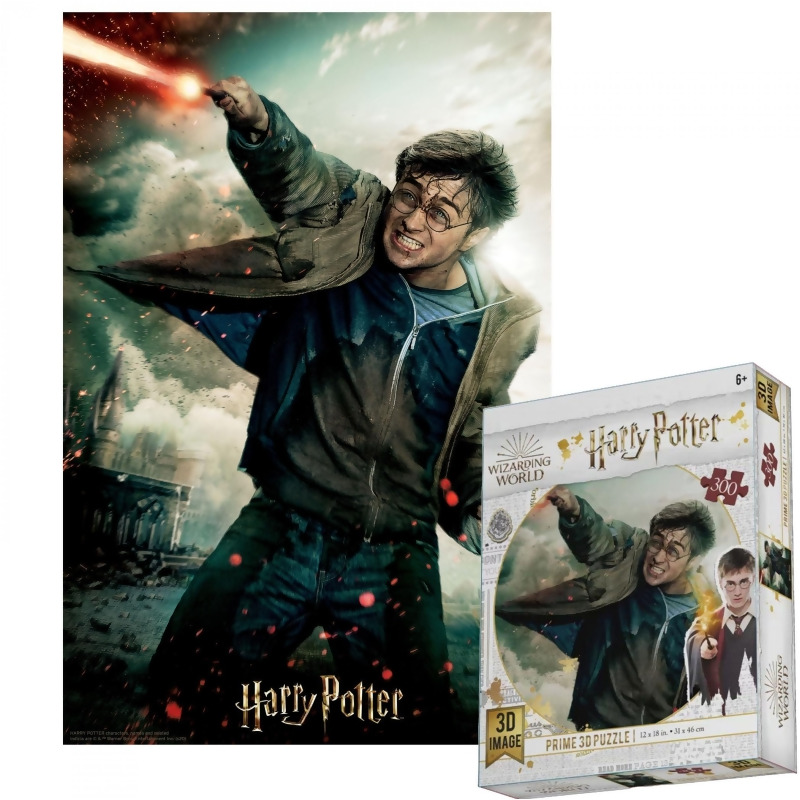 Prime 3D - 500 Piece Jigsaw Puzzle - Wizarding World of Harry Potter 3D  PUZZLE