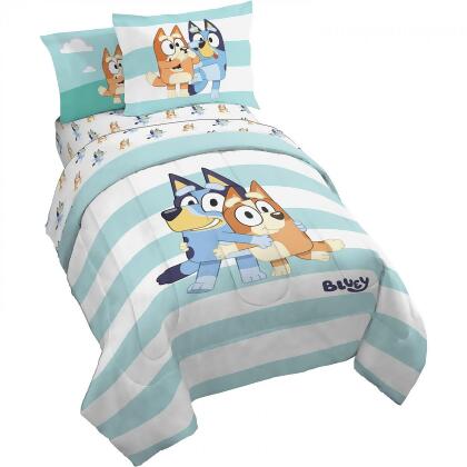 Bluey and Bingo 5-Piece Twin Bed Set