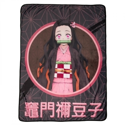 Demon Slayer Nezuko Kamado Character Art Throw Blanket 