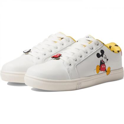 Mickey Mouse Word Scramble Men's Court Sneakers 