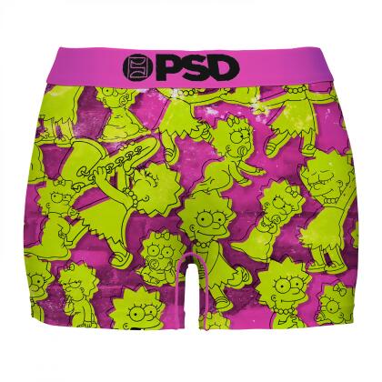 The Simpsons Girls PSD Boy Shorts Underwear