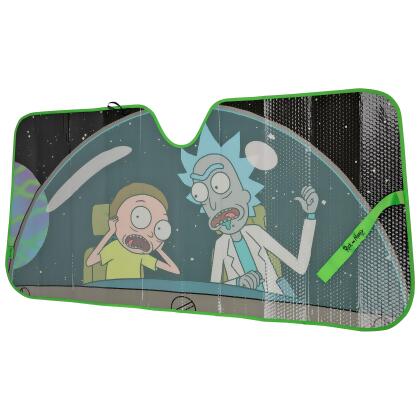 Rick and Morty Cockpit Accordion Car Sunshade alternate image