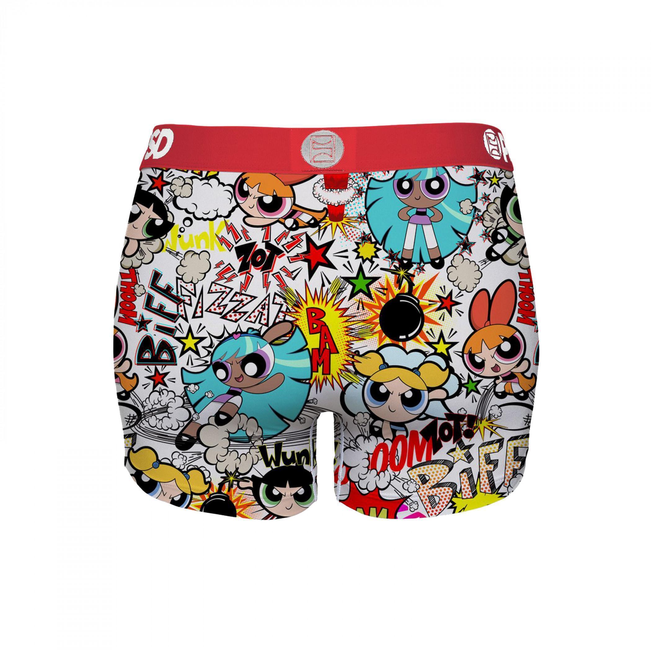 Powerpuff Girls Bubble Bomb PSD Boy Shorts Underwear alternate image
