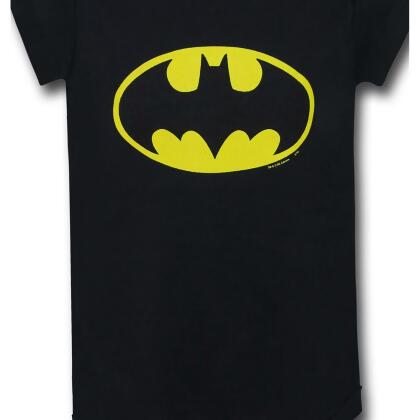 Batman Large Symbol Infant Snapsuit alternate image