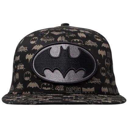 Batman New Era Laser Etched All Over Logos 59Fifty Hat alternate image