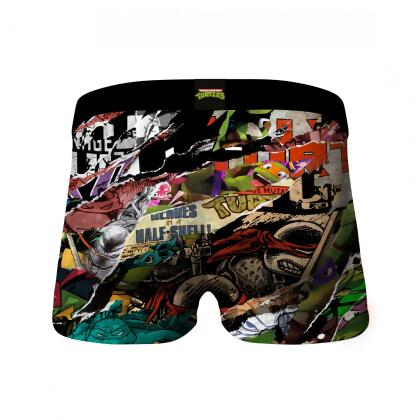 Crazy Boxers Teenage Mutant Ninja Turtles Comic Strips Boxer Briefs alternate image