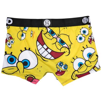 SpongeBob SquarePants Faces PSD Microfiber Blend Boy Shorts Underwear alternate image