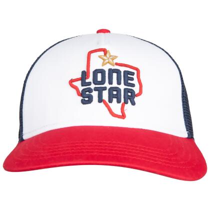 Lone Star Beer Texas State Logo Snapback Flat Bill Hat alternate image