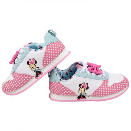 Minnie Mouse Big Pink Bow Girl's Runner Shoes alternate image