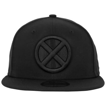 X-Men Logo Black on Black New Era 59Fifty Fitted Hat alternate image