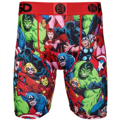 Marvel Avengers Collage 3-Pack PSD Boxer Briefs alternate image