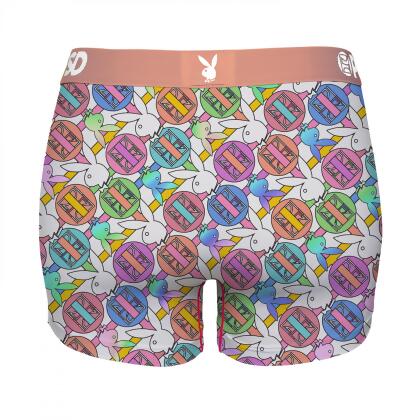 Playboy Neon Logos PSD Boy Shorts Underwear alternate image