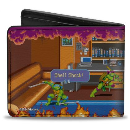 Teenage Mutant Ninja Turtles Battle Rocksteady Arcade Bi-Fold Wallet alternate image