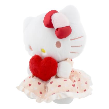 Hello Kitty Valentines Day Heart 9.5 Inch Plush Doll alternate image