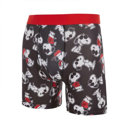 Snoopy Joe Cool Men's Boxer Briefs in Dog Bowl Packaging alternate image