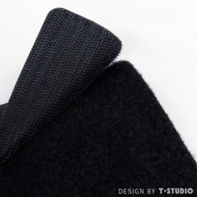 T-STUDIO | Velcro refill-Black 
