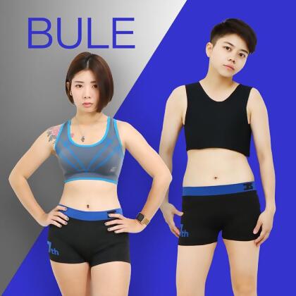 T-STUDIO | Seamless Comfort Boxer Brief(BLUE) 