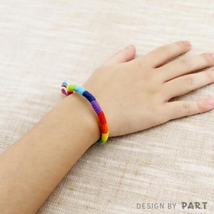 PAR.T | Rainbow LGBT Pride Series- Weave Cotton Cord Bracelet 