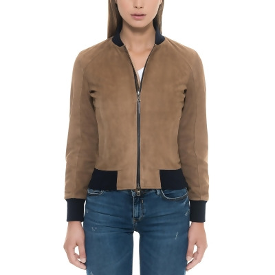 Forzieri Designer Leather Jackets Brown Suede Women S Er Forzieri Designer Leather Jackets