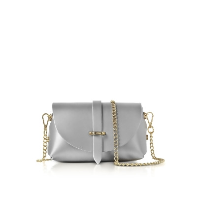 Gisèle 39 Designer Handbags Caviar Metallic Leather Mini Shoulder Bag