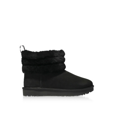 ugg black quilted boots