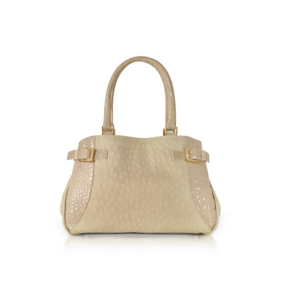 ostrich embossed handbags