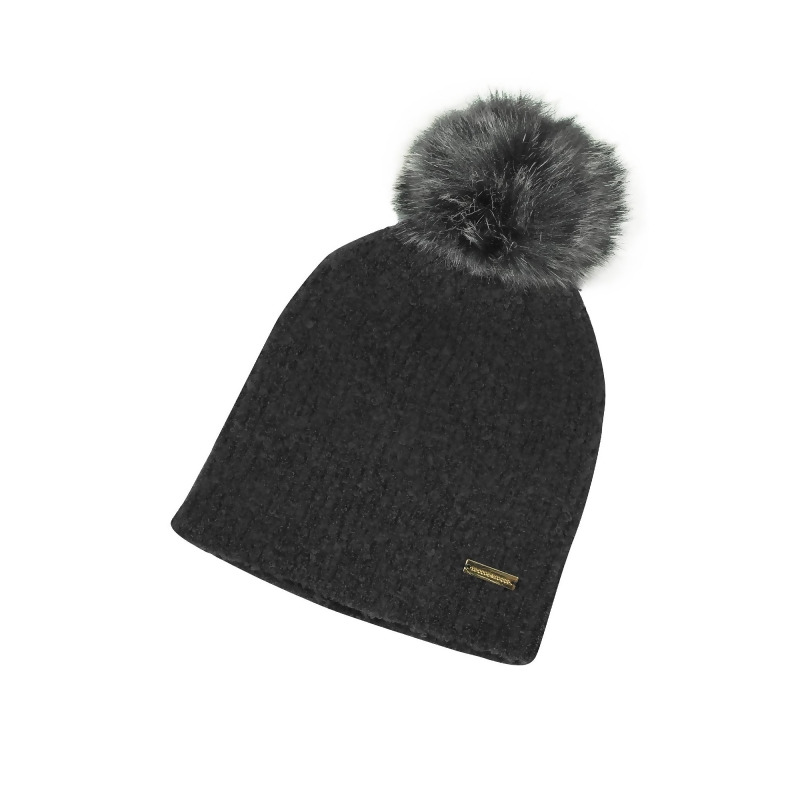 Designer black beanie hat womens Clearance