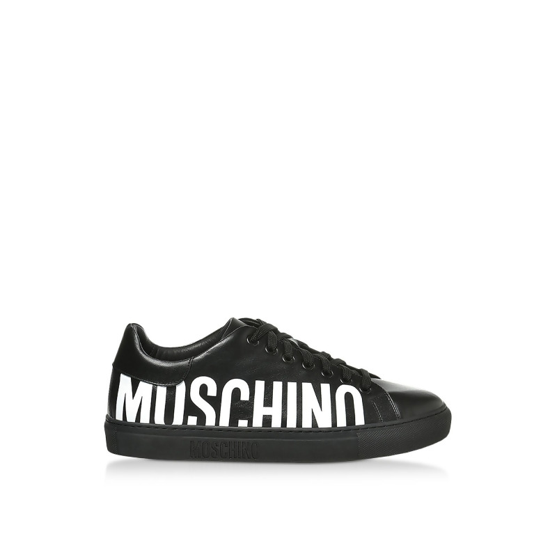 moschino black shoes