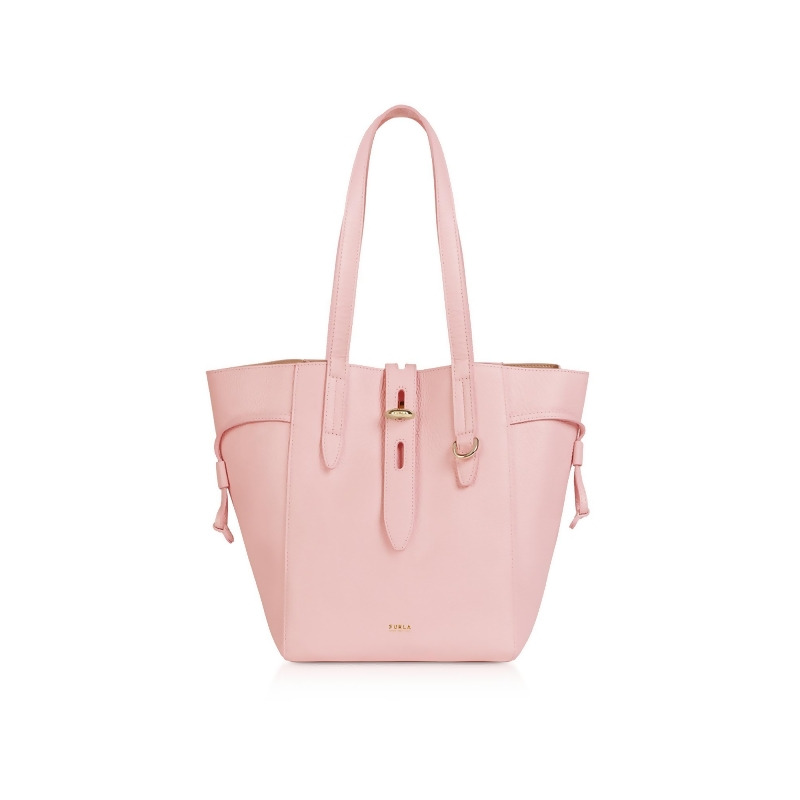 furla pink tote bag